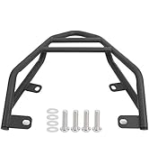 Motorcycle Luggage Rack, Rear Fender Rack Solo Seat Luggage Shelf, Rear Fender Luggage Rack Steel...