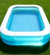 Kids Splash Pool Inflatable, Backyard &amp; Outdoor Pool for Children