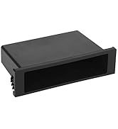 Universal Radio Pocket Cd Storage Single Din Install Mounting Dash Trim Kit 1Din Car Stereo Radio...
