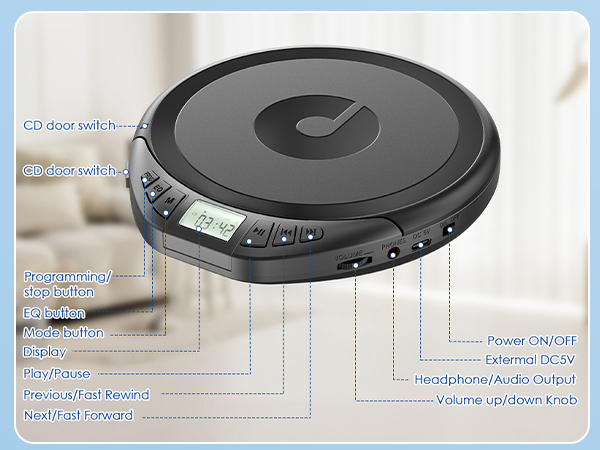 CD Player Portable 