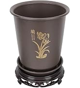 DOITOOL Orchid Pot Oriental Flower Pot Bonsai Pot Nursery Planter Decorative Planter Chinese Plan...