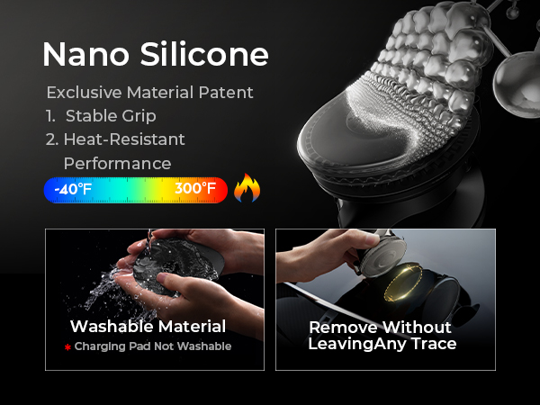 LISEN Qi2.2 25W Magsafe Car Mount Charger