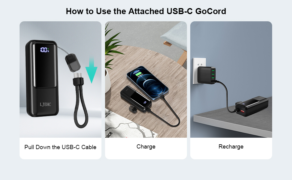 Attached USB-C GoCord