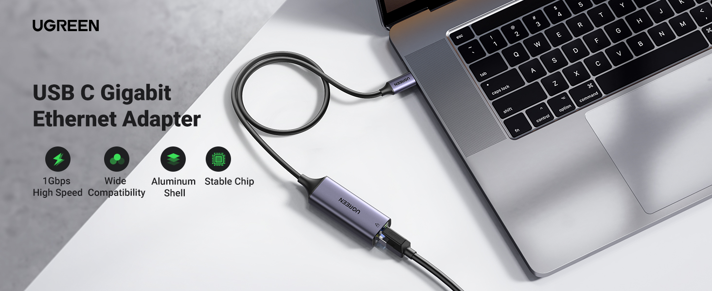 usb c to ethernet adapter gigabit usb-c type c network mac macbook pro thunderbolt 3 to rj45