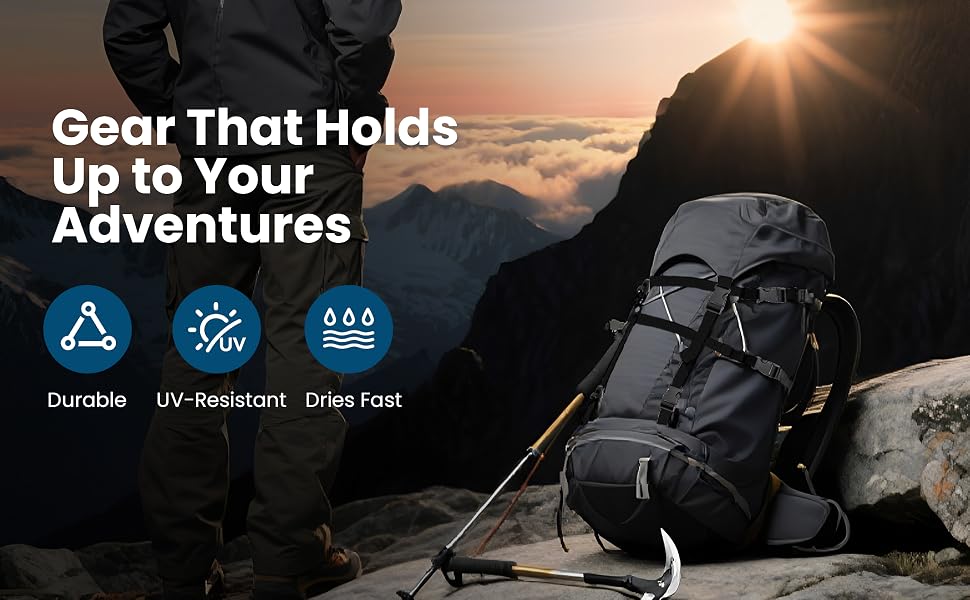 Gear that holds up to your adventures