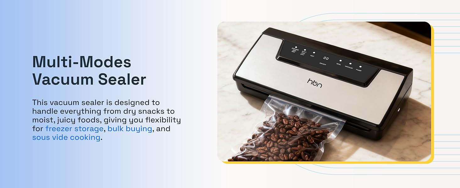 multi-modes vacuum sealer