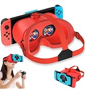 Upgraded VR Headset for Nintendo Switch &amp; Switch OLED Model, Switch VR Glasses with Adjustable HD...