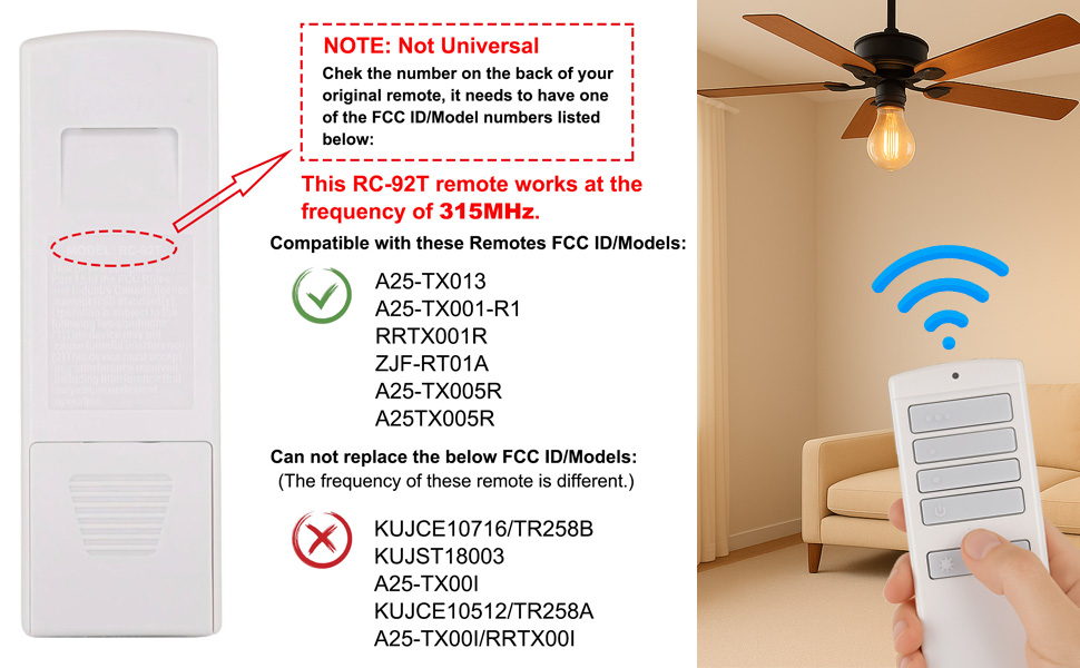 remote control replacement