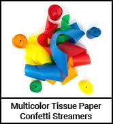 confetti machine, rice paper confetti, rainbow confetti, large confetti