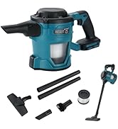 Heimerdinger Cordless Shop Vacuum Compatible with Makita 18V LXT Batteries, 85kPa 500W Handheld W...