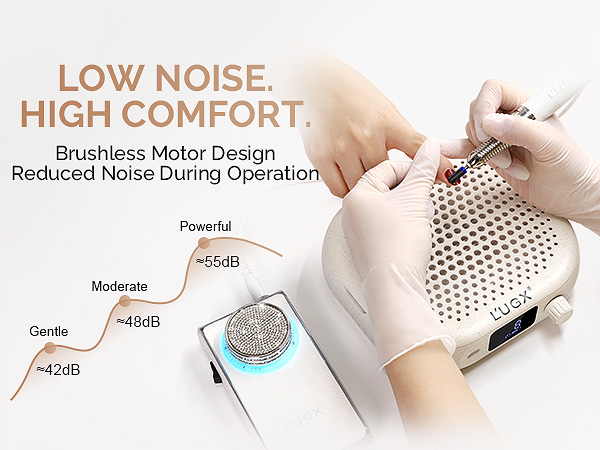 nail dust collector quiet