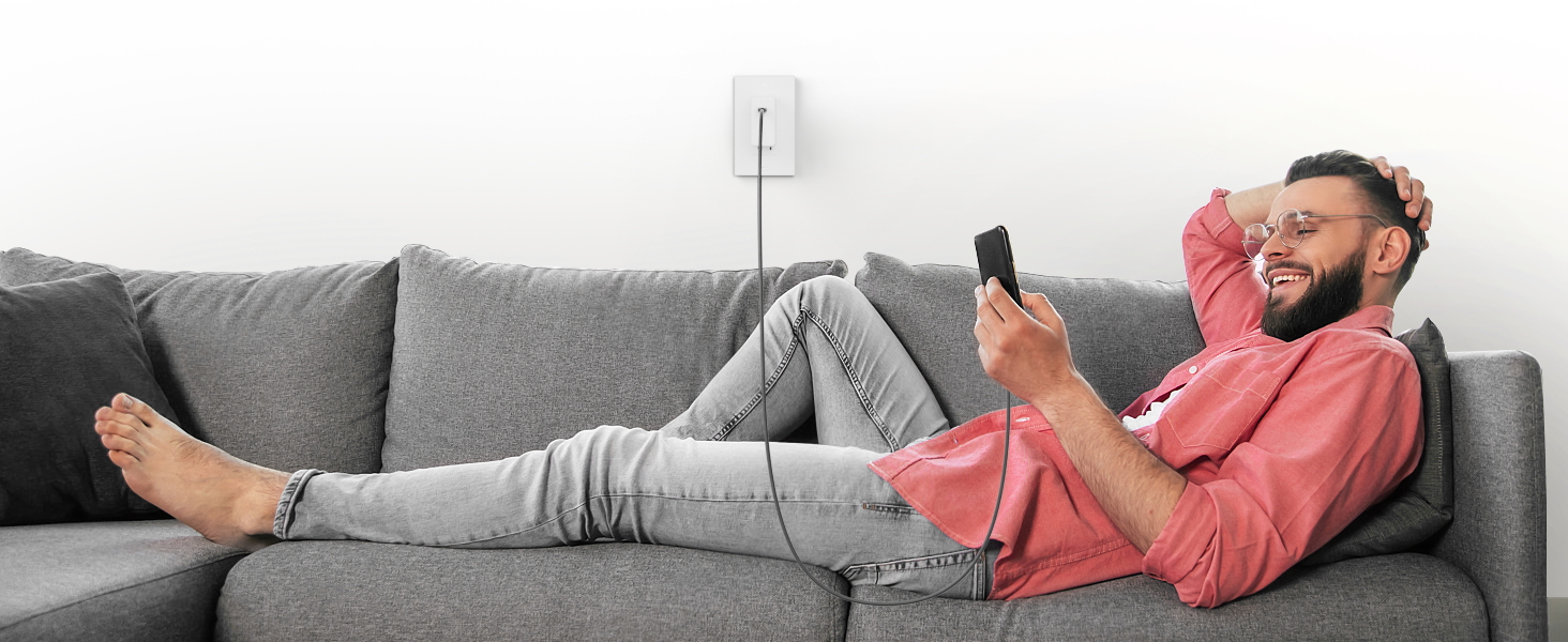 USB C Cable 3.2 240W fast charging high speed 20gbps data transfer 4k usb type-c monitor cable