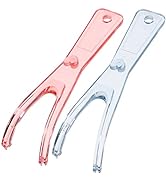 2PCS Dental Floss Holder, Replacement Handle Dental Floss Rack Oral Picks Holder for Teeth Care (...