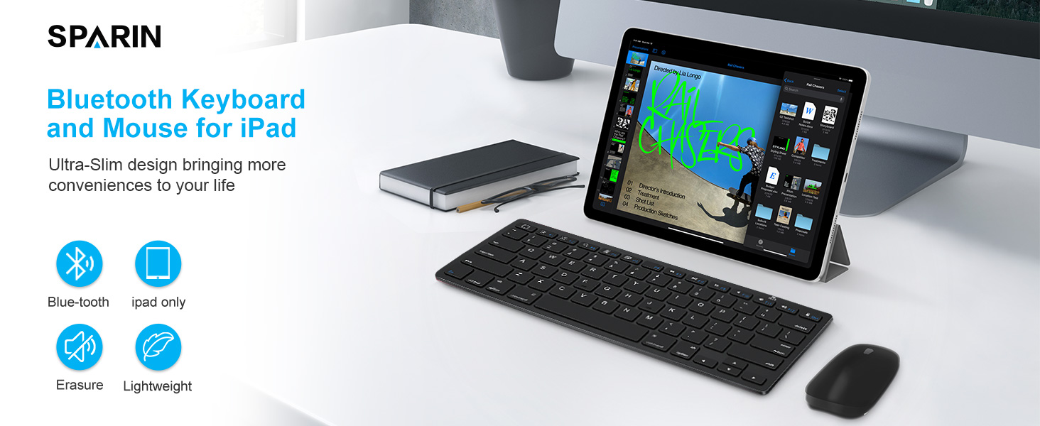 Bluetooth keyboard and mouse