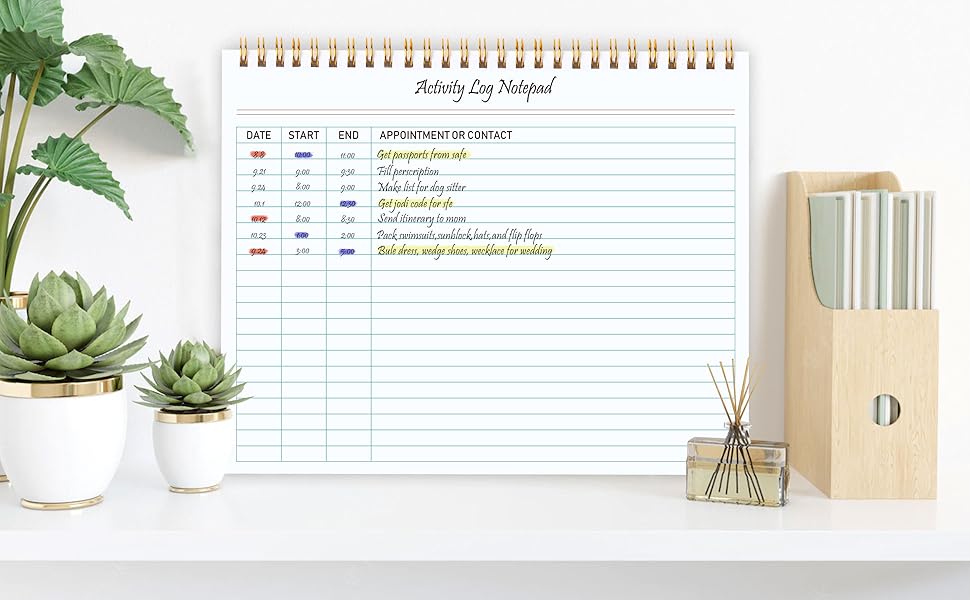 weekly to do list notepad