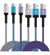 10FT/3Pack USB C Cable, 3.1A USB C to USB A Fast Charger Cord for iPhone 15 15Pro 15 Pro Max,USB ...