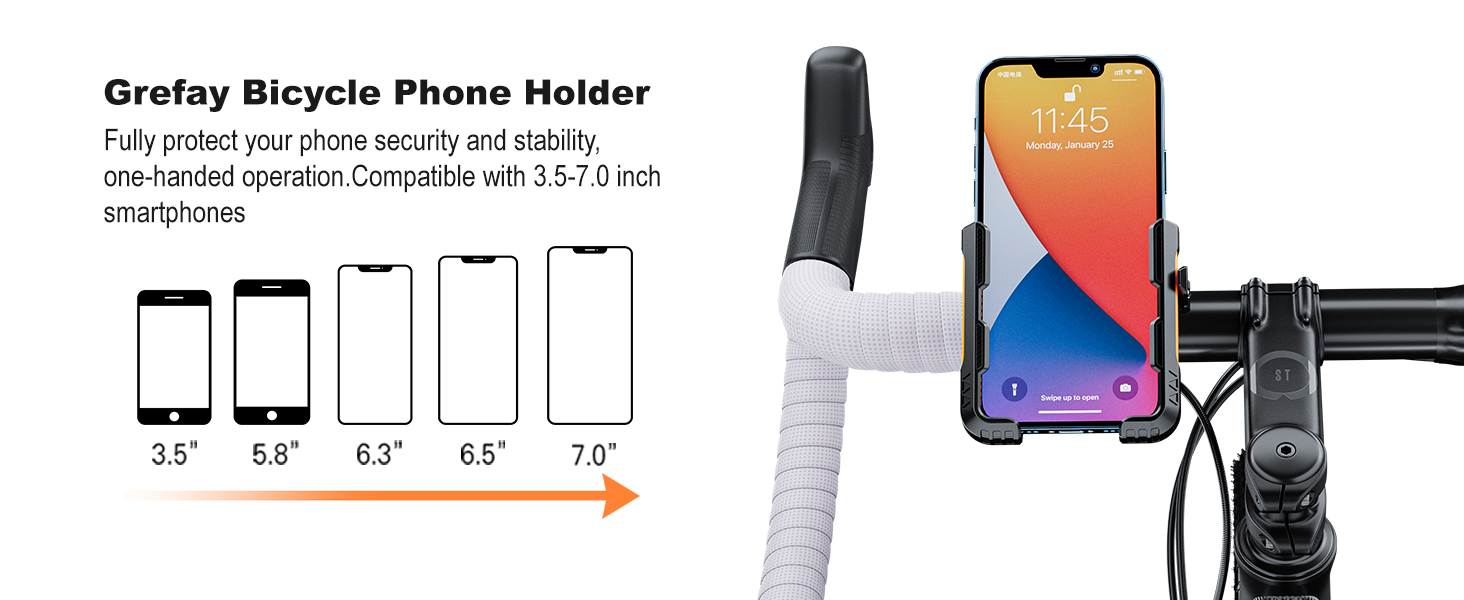 PBH503 Grefay Bike Phone Mount