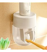 ???????? ???????????????? So Nice Toothpaste Dispenser Wall Mounted Bathroom Automatic Toothpaste...