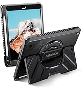 Dexnor for iPad 11th&amp;9th&amp;MINI 7 Cases, Rugged Protective Case with 360° Rotating Hand Strap &amp; Lar...