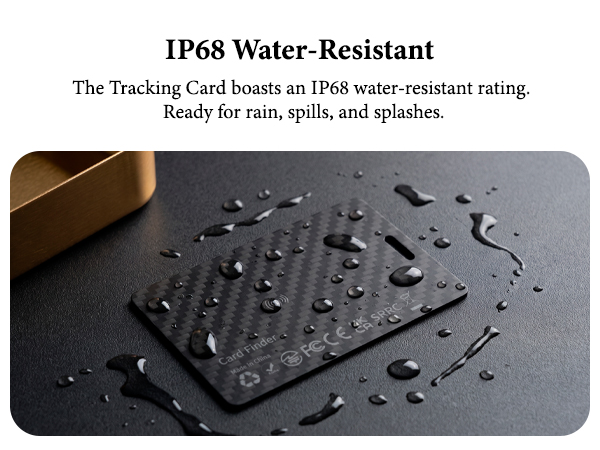 IP68 Waterproof Tracking card