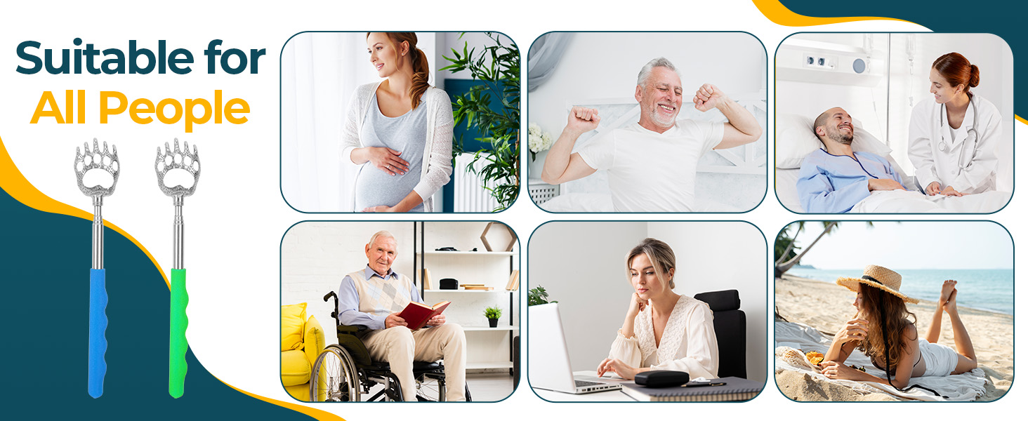 retractable back scratcher