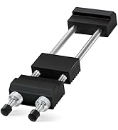 S SATC Sharpening Stone Holder,Adjustable 5-1/2 Inch to 9 Inch,Rubber Stainless Steel No-Slip Sha...