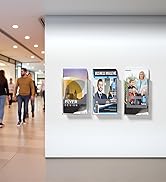 Acrylic Brochure Holder Wall Mount