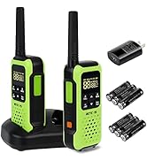 Retevis RT49P Waterproof Walkie Talkies, IP67 Floating 2 Way Radio, NOAA Walkie Talkie, 1200mAh R...