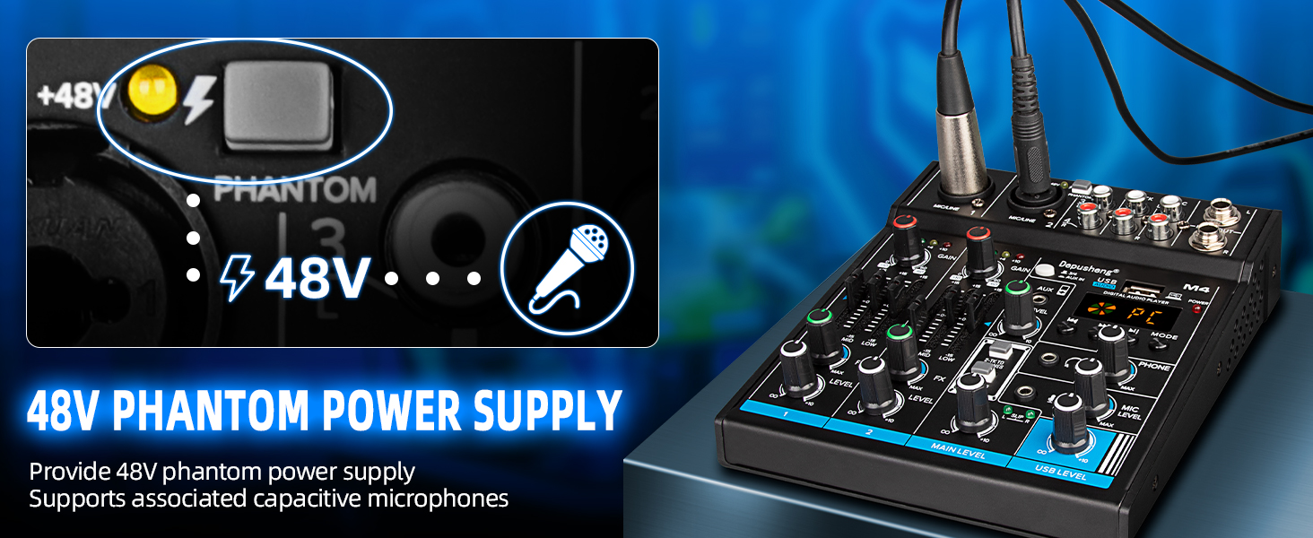 M4 Portable Mini Mixer