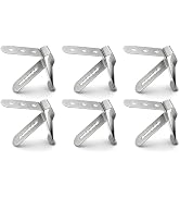 Yacumama 6 Pack Thermometer Probe Clip Holder Stainless Steel 3-Hole Ambient Temperature Readings...