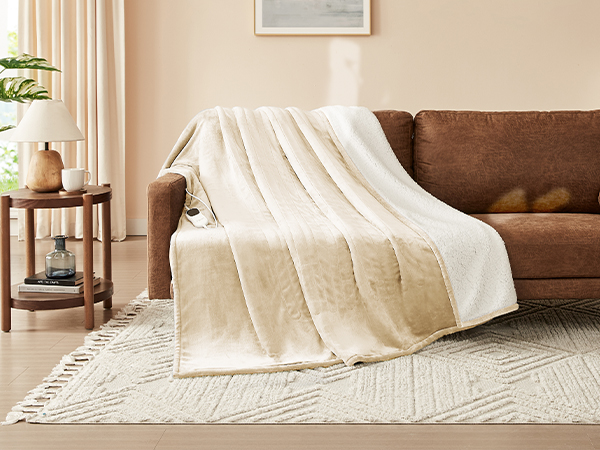 The fabric is very soft,thicker than normal blankets