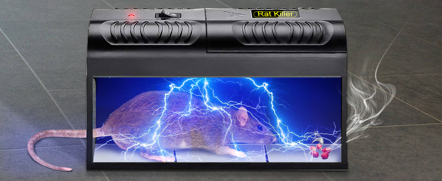 teal elite rat zapper electric rodent killer best rat trap dog proof raccoon trap electric