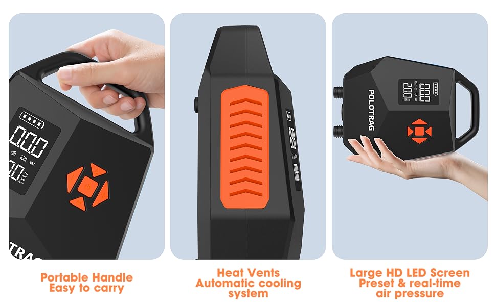 portable pump for inflatables