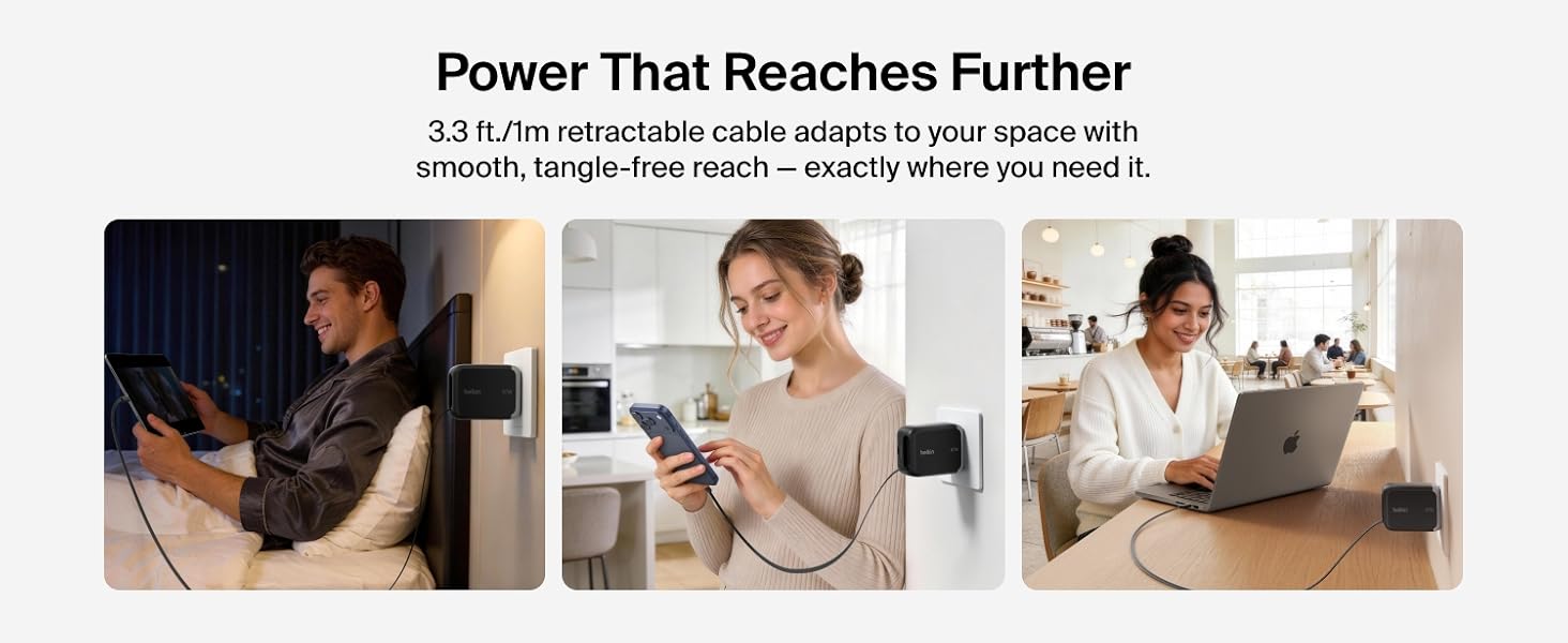 Retractable Wall Charger