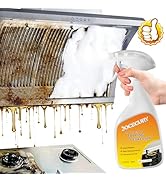 Jocecury 500ml Powerful Kitchen Degreaser Foam Spray – Multipurpose Grease Remover for Pots, Pans...