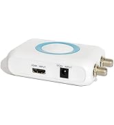 HDMI to Coaxial RF/RCA Converter VHF Modulator Adapter w/Female F Type/Antenna ANT in/Out for Rok...