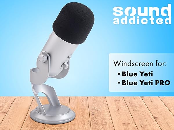 Windscreen for Blue Yeti and Blue Yeti Pro - MB