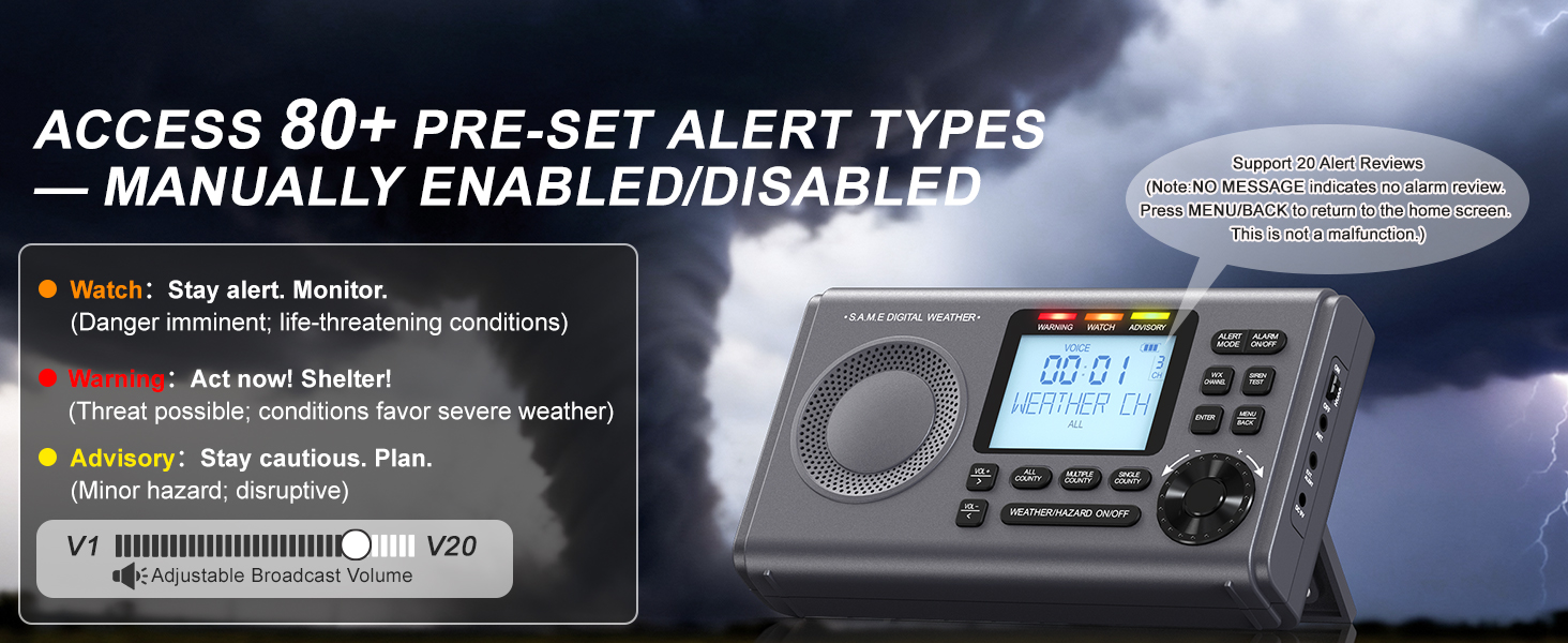 weather alert radio noaa s.a.m.e