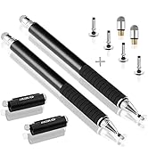 MEKO Universal Stylus,[2 in 1 Precision Series] Disc Stylus Touch Screen Pens for All Capacitive ...