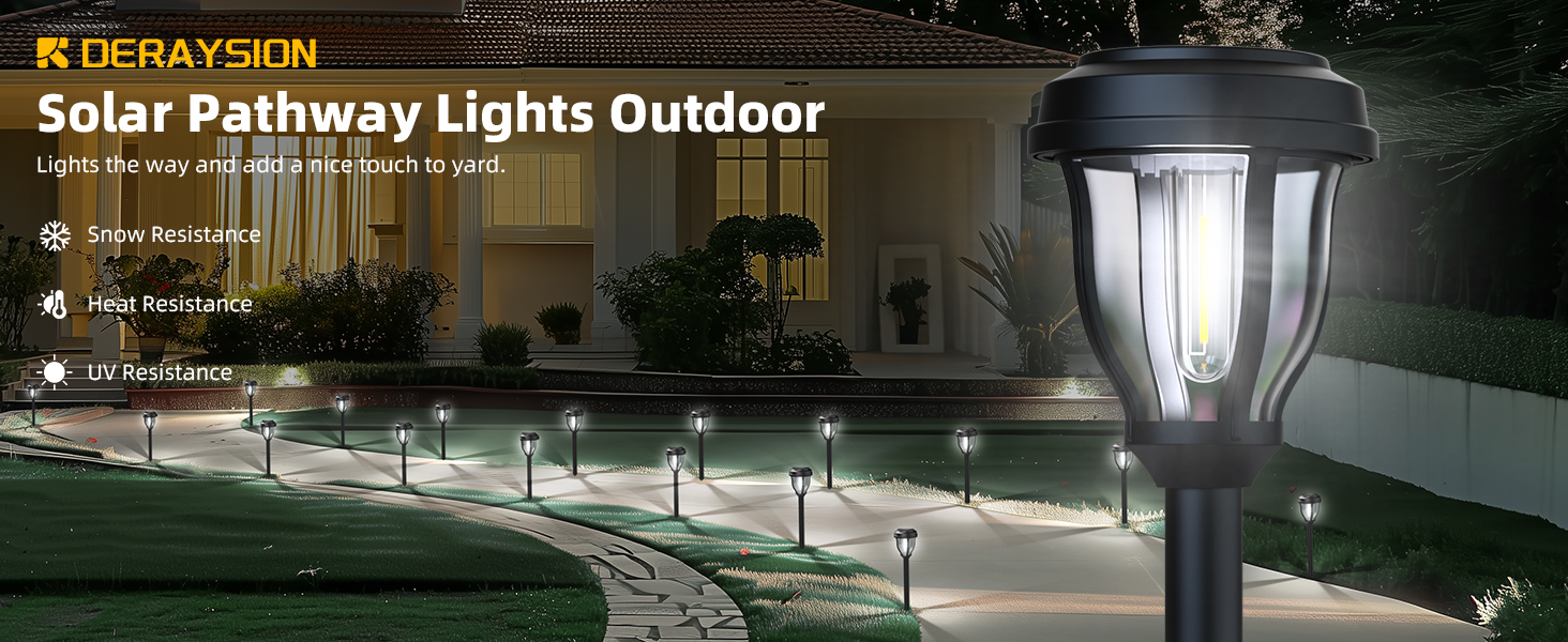 12 Pack Solar Lights Outdoor