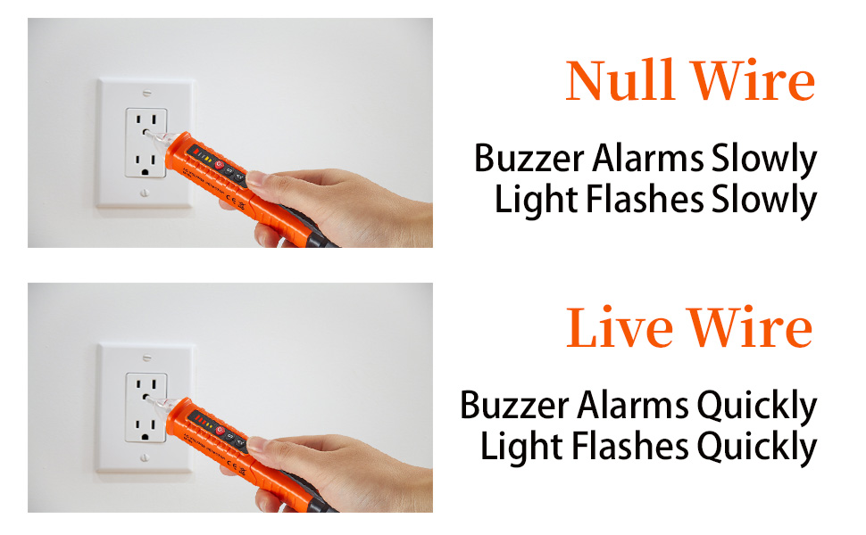 2 Pack Non-Contact Voltage Detector