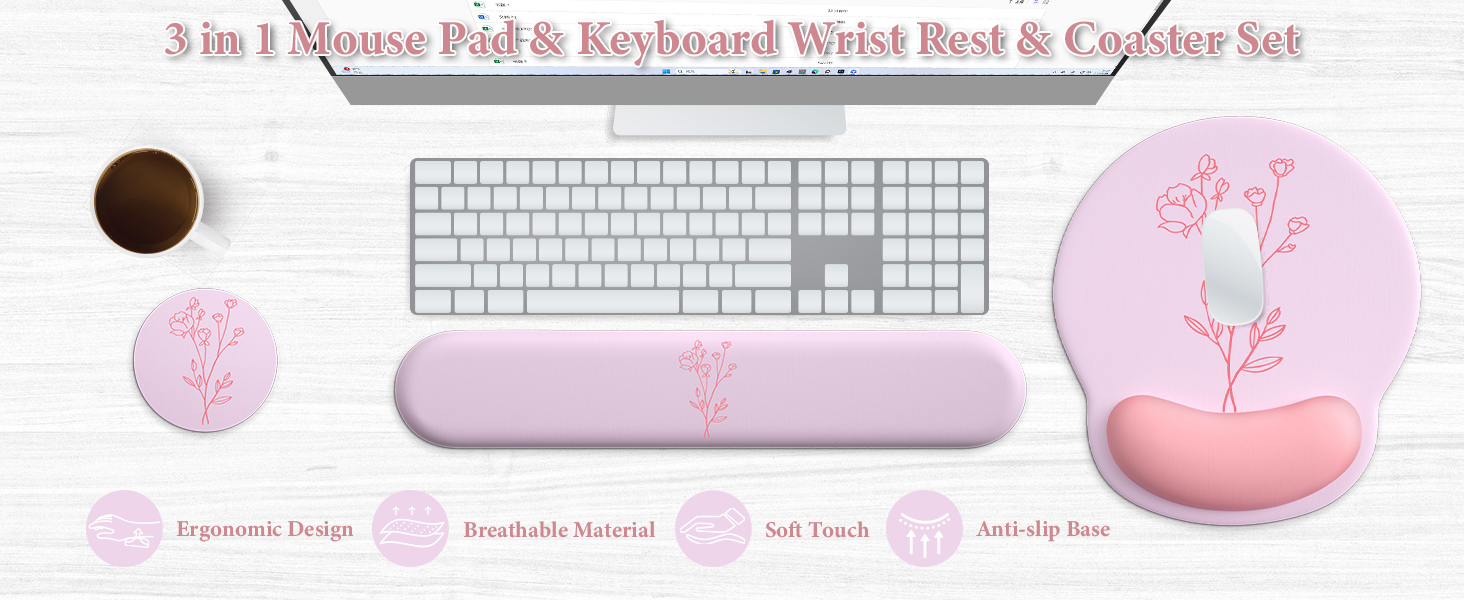 mouse pad mousepad mouse pad with wrist rest keyboard wrist rest mouse pads