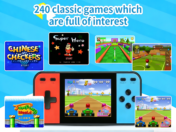 Retro Handheld Game Console