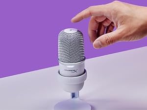 Tap-to-Mute sensor with LED status indicator