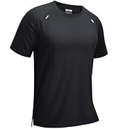TACVASEN Men's Workout Mesh Shirts Dry Fit Short Sleeve Lightweight Athletic Shirts Performance T...