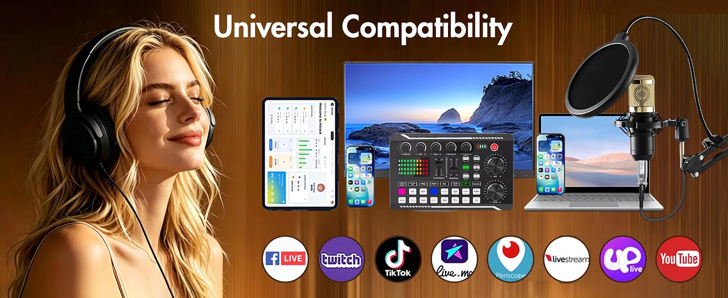 music recording equipment