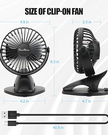 portable fan rechargeable