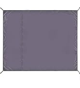 REDCAMP Waterproof Camping Tent Tarp - 95"x83", 4 in 1 Multifunctional Tent Footprint for Camping...