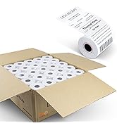 TK Thermal King, (50 Rolls) 2 1/4" x 85' Thermal Paper, POS Receipt Paper for Retail Business Cas...