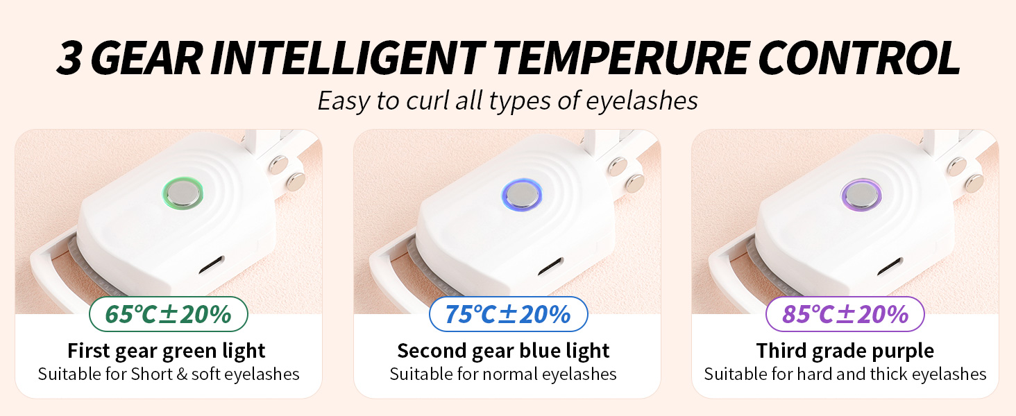  Heated Eyelash Curler